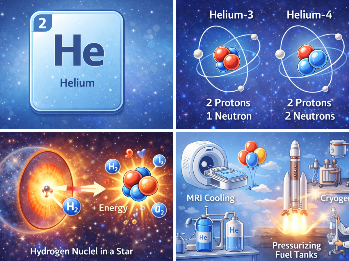 Revisiting Helium (He): The Element that Defies Chemistry and enables Modern&nbsp;Science