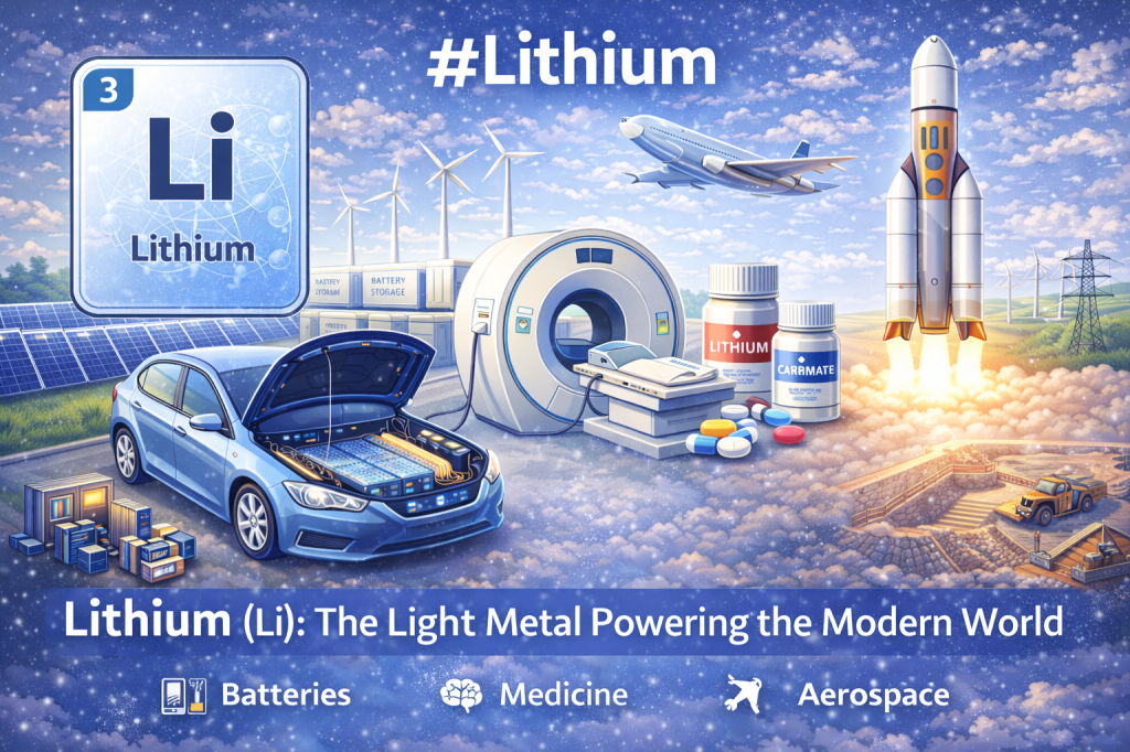 Revisiting Lithium (Li): The Light Metal Powering the Modern World